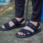 Best SKM Genuine Leather Soft Sandal