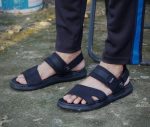 Best SKM Genuine Leather Soft Sandal