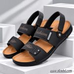 Best SKM Original Soft Leather Slide Sandal for men-2