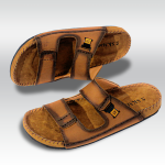 A-SKM Original Cow Leather Stylish Slide Sandal For Men - Image 6