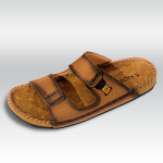 A-SKM Original Cow Leather Stylish Slide Sandal For Men - Image 5