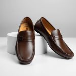 3-Premium Leather Loafer Shoes
