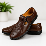 7.Sacchi Casual Premium Leather Shoes - Image 4