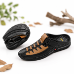 Awsome stylish Genuine Leather Half Sacchi Sandal for Men - Image 4