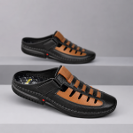 Awsome stylish Genuine Leather Half Sacchi Sandal for Men - Image 3