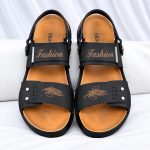 Best SKM Original Soft Leather Slide Sandal for men - Image 3
